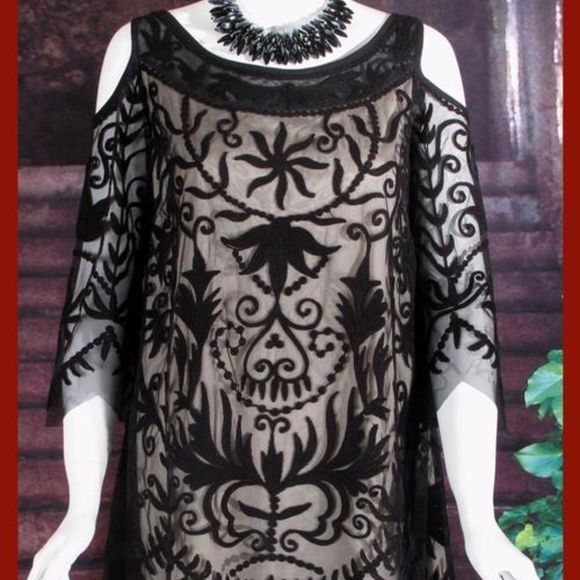 Vintage Collection NY NWOT Embroidered Tunic - Picture 3 of 4